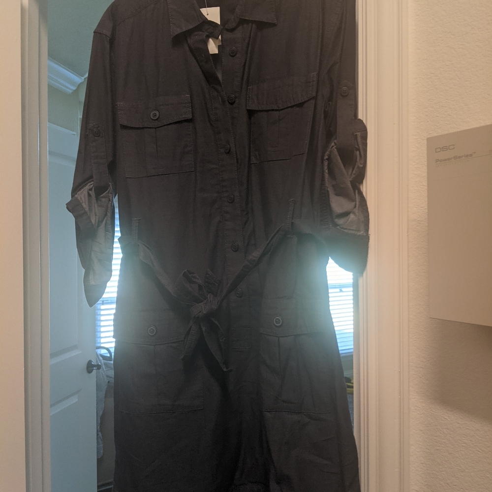 J.Crew Factory Shirt Dress Medium